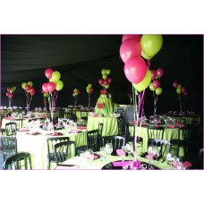 6in1 helium balloon table centerpiece